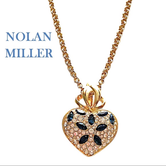 !SOLD! ⭐️RARE! Vintage⭐️ Nolan Miller Earrings and Necklace Set - Picture 2 of 8